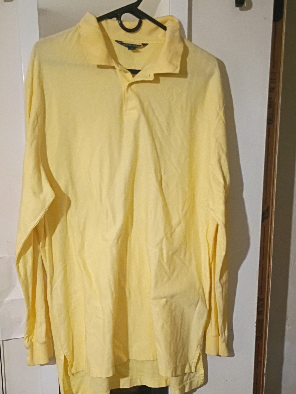Ralph Lauren Polo Golf Shirt (XL) 100% Pima Cotton YELLOW